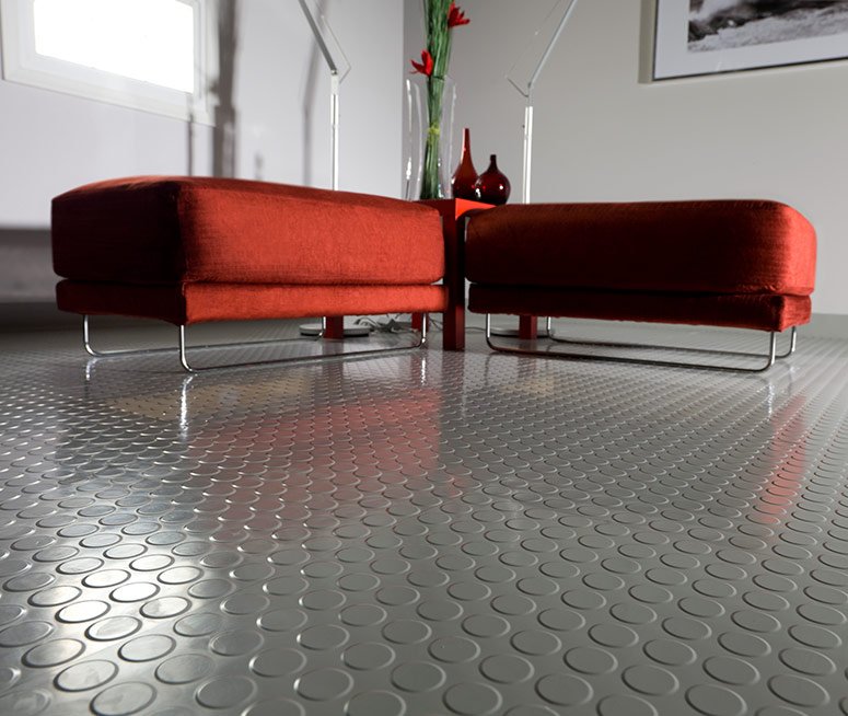 Rubber flooring