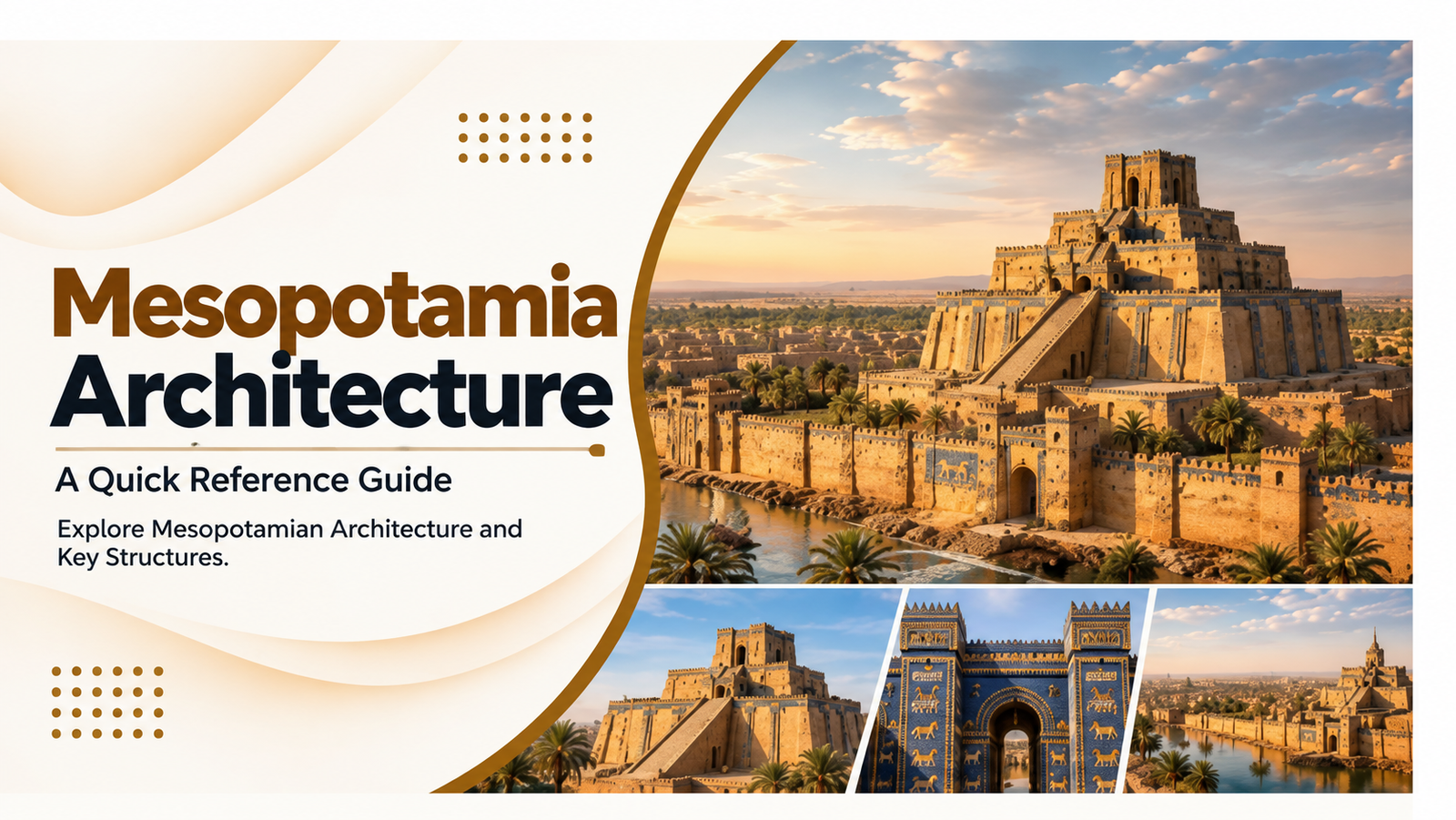 Mesopotamia – A Quick Reference Guide With Its 4 Architectural Masterpieces
