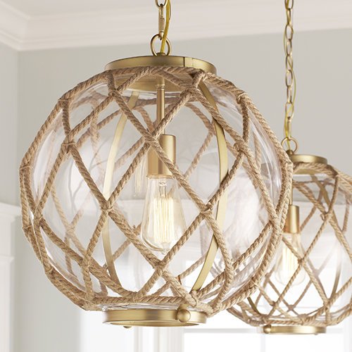 coastal style - Driftwood chandelier