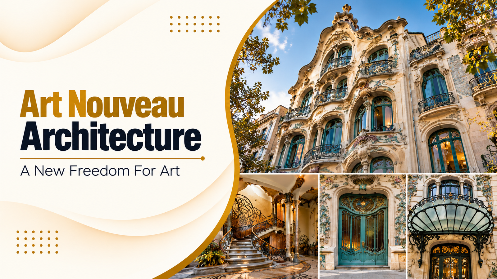 Art Nouveau Architecture – A New Freedom For Art