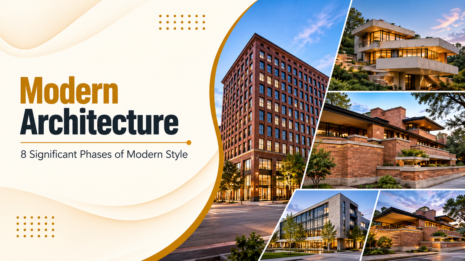 Modern Architecture – 8 Important Astonishing Phases You Must Know