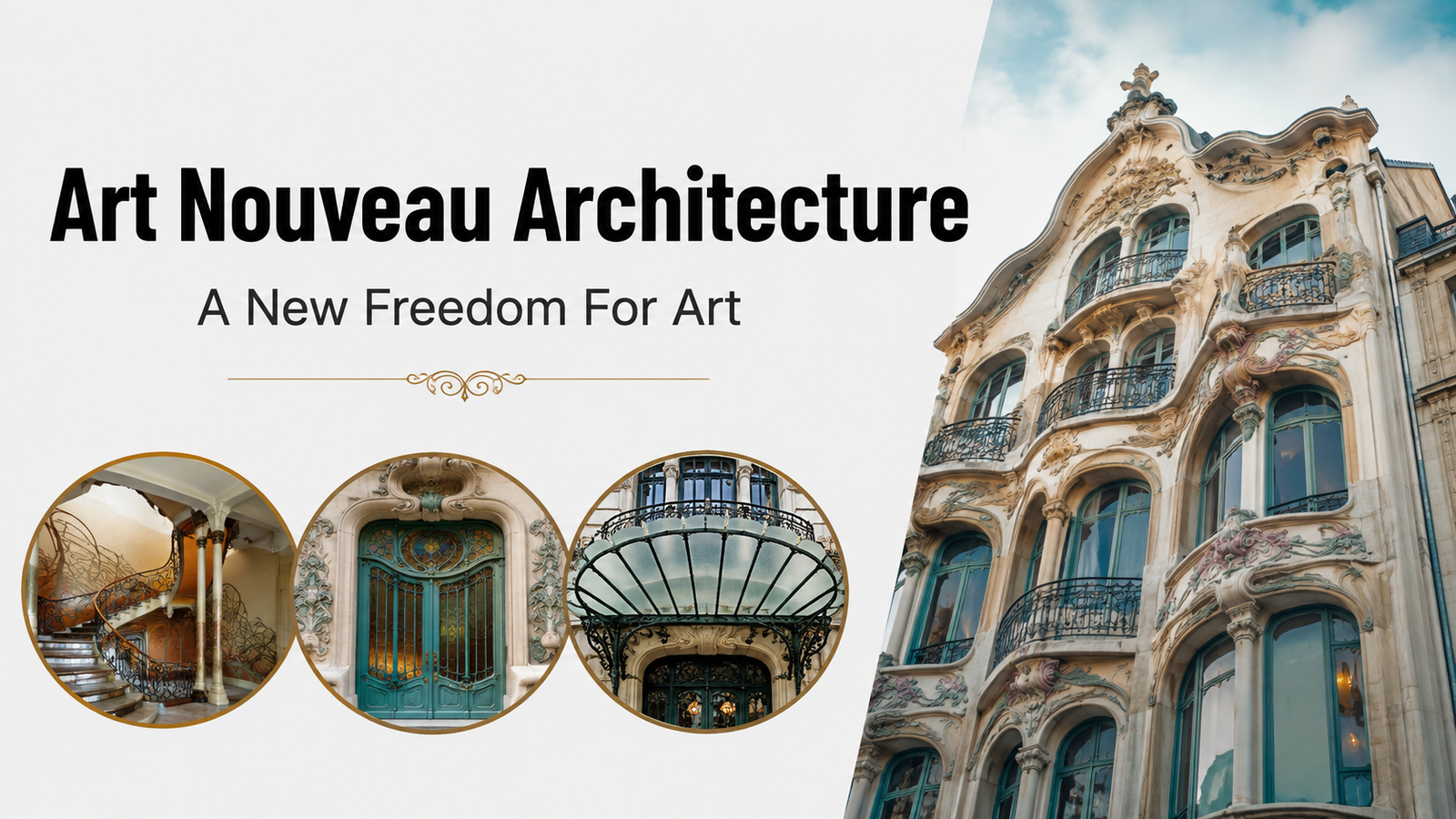 Art Nouveau Architecture – A New Freedom For Art