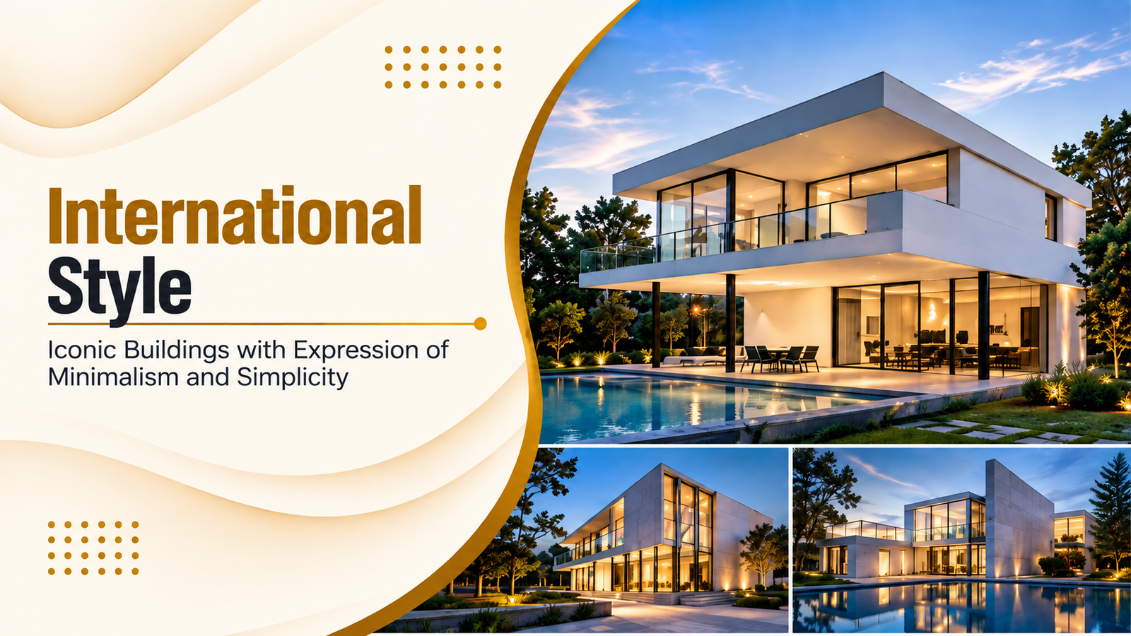 International Style – An Expression of Minimalism and Simplicity