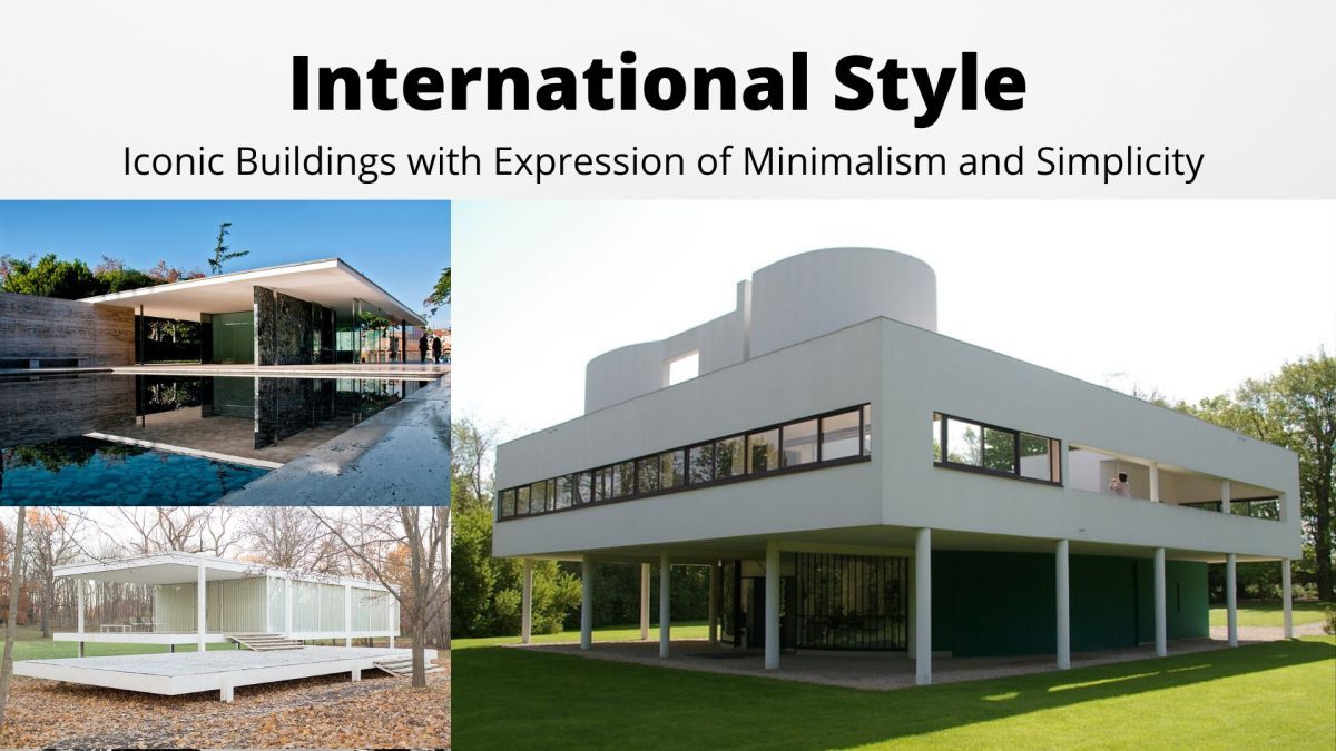 International Style – An Expression of Minimalism and Simplicity