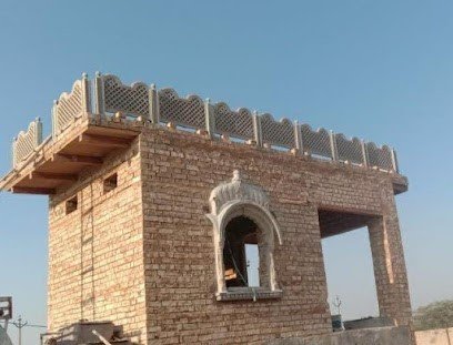 Cow dung as a building material