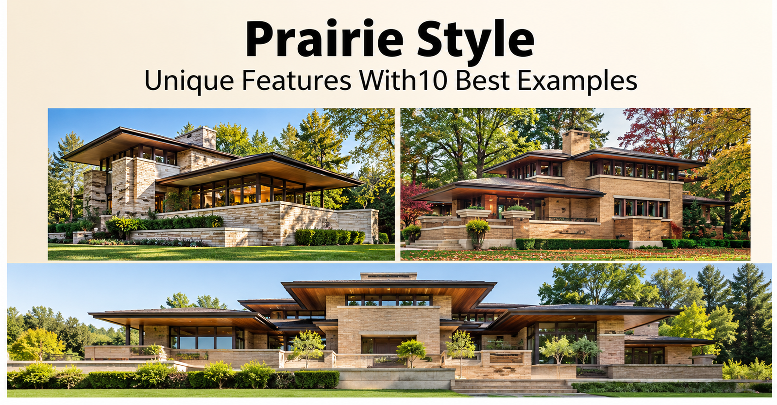 Prairie Style Architecture – Best Way to Integrate with Nature