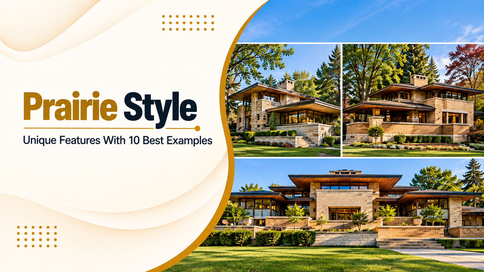Prairie Style Architecture – Best Way to Integrate with Nature