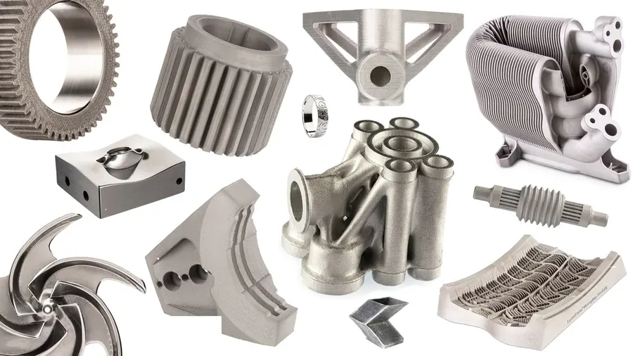 3D printed Steel parts