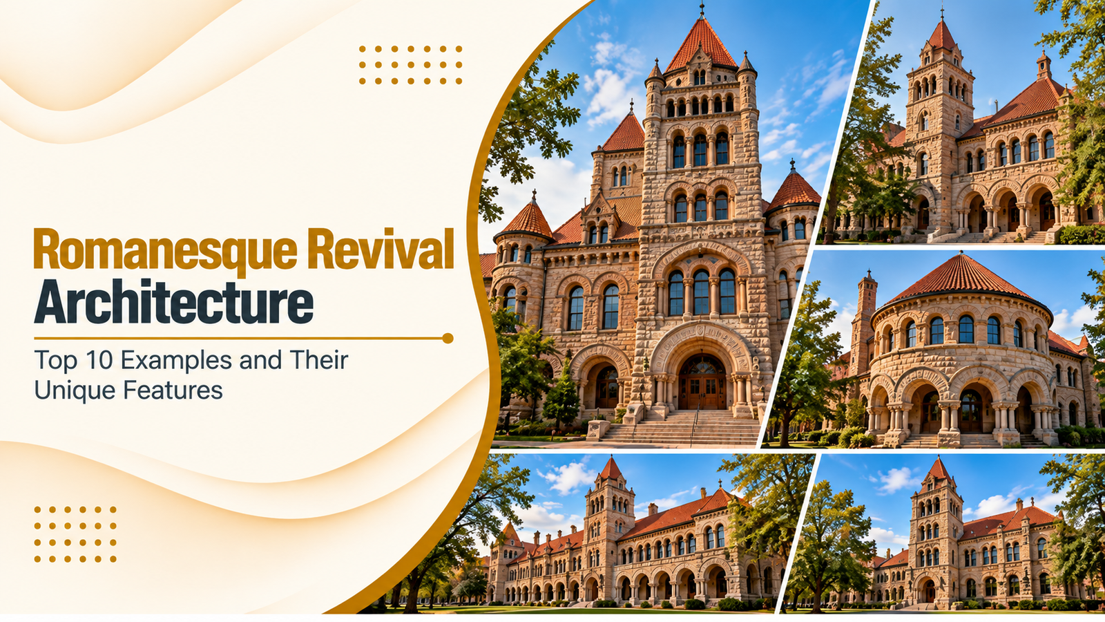 Romanesque Revival Architecture – Top 10 Examples and Their Unique Features
