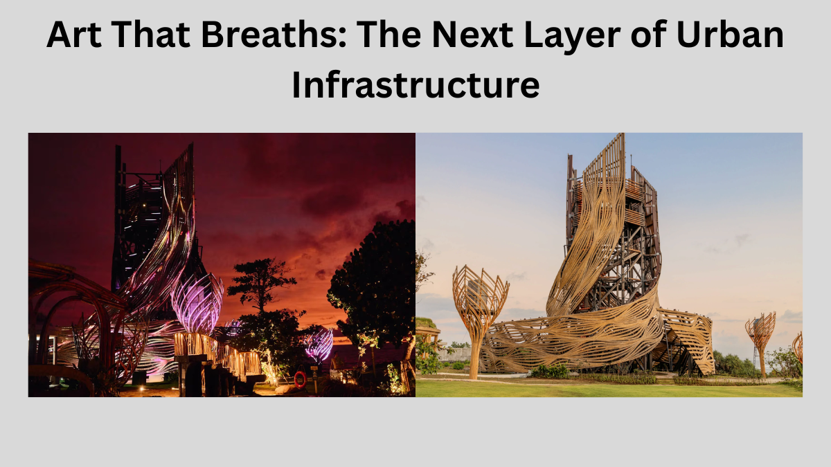 Art That Breaths: The Next Layer of Urban Infrastructure