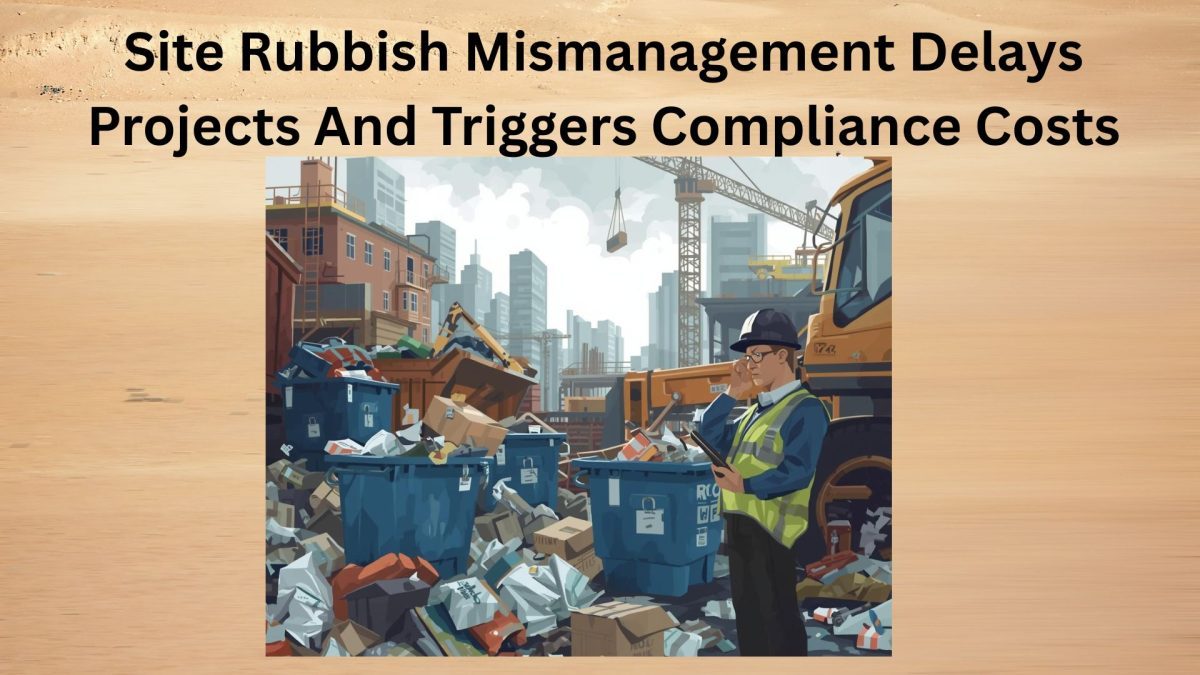 Site Rubbish Mismanagement Delays Projects And Triggers Compliance Costs