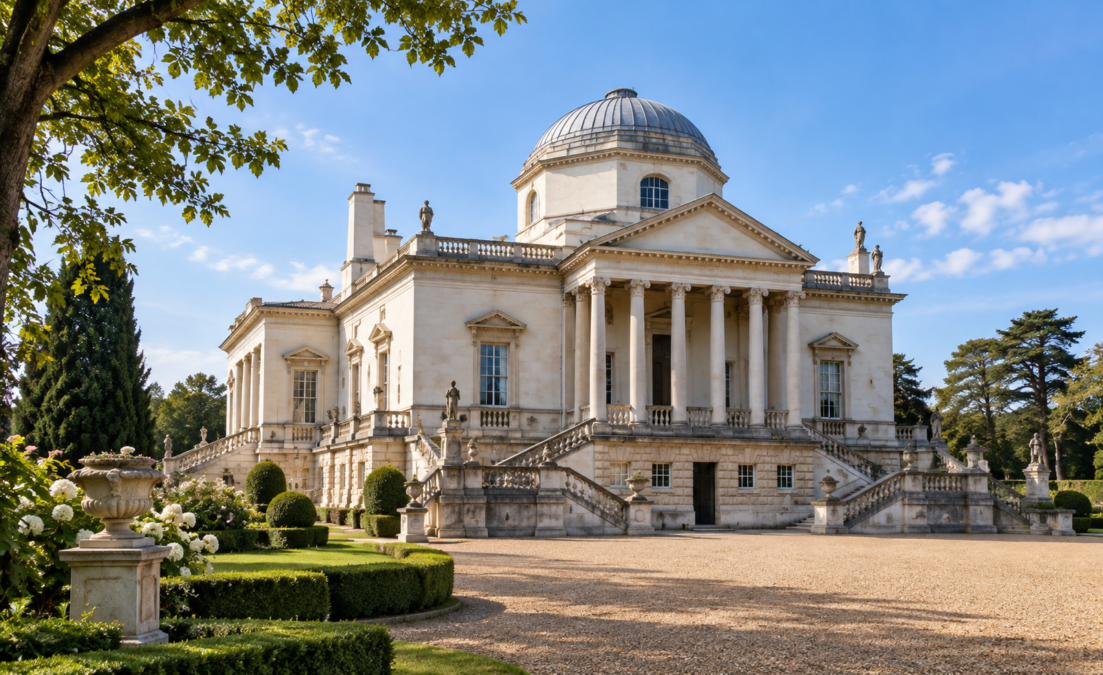 Palladian architecture is a way of recreating