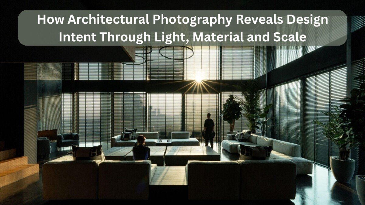 How Architectural Photography Reveals Design Intent Through Light, Material and Scale