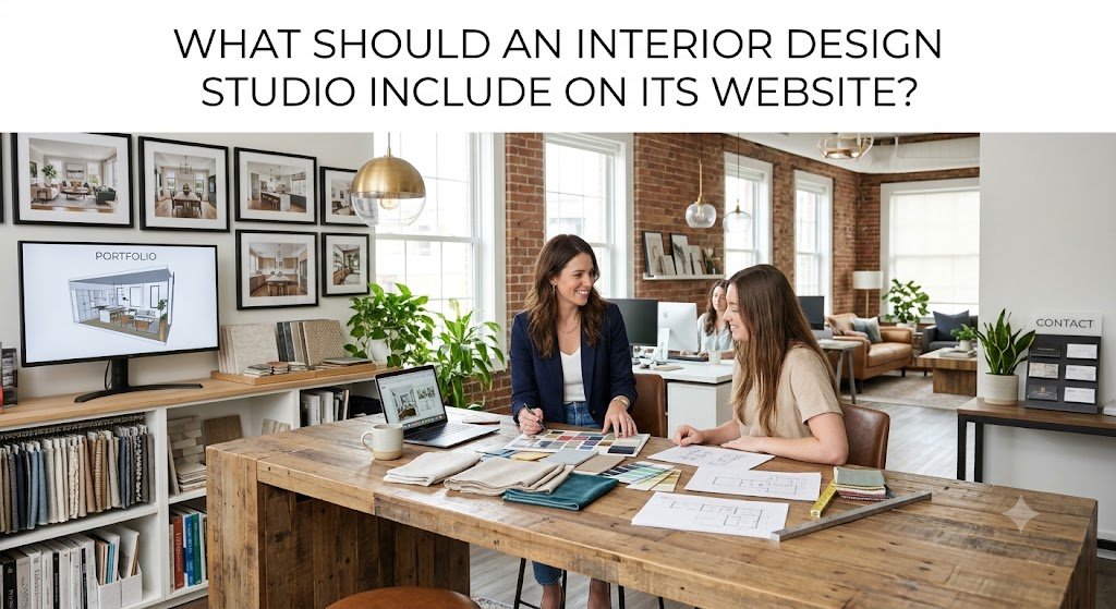 What Should an Interior Design Studio Include on Its Website?